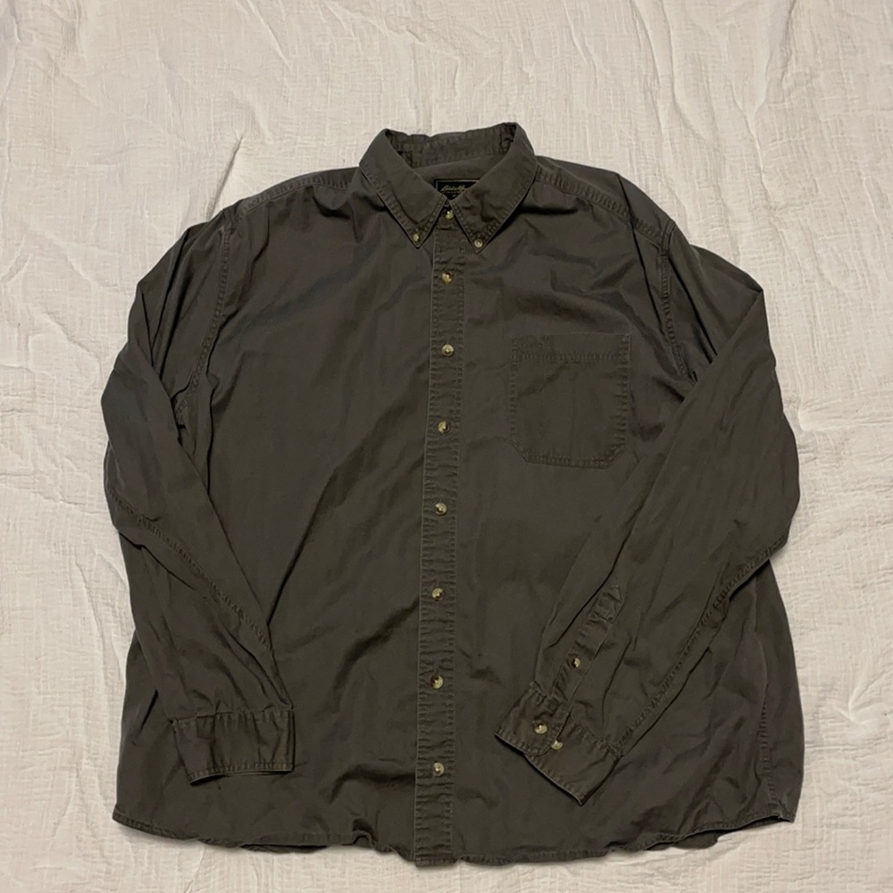 Eddie Bauer Long Sleeve Button Down Shirt